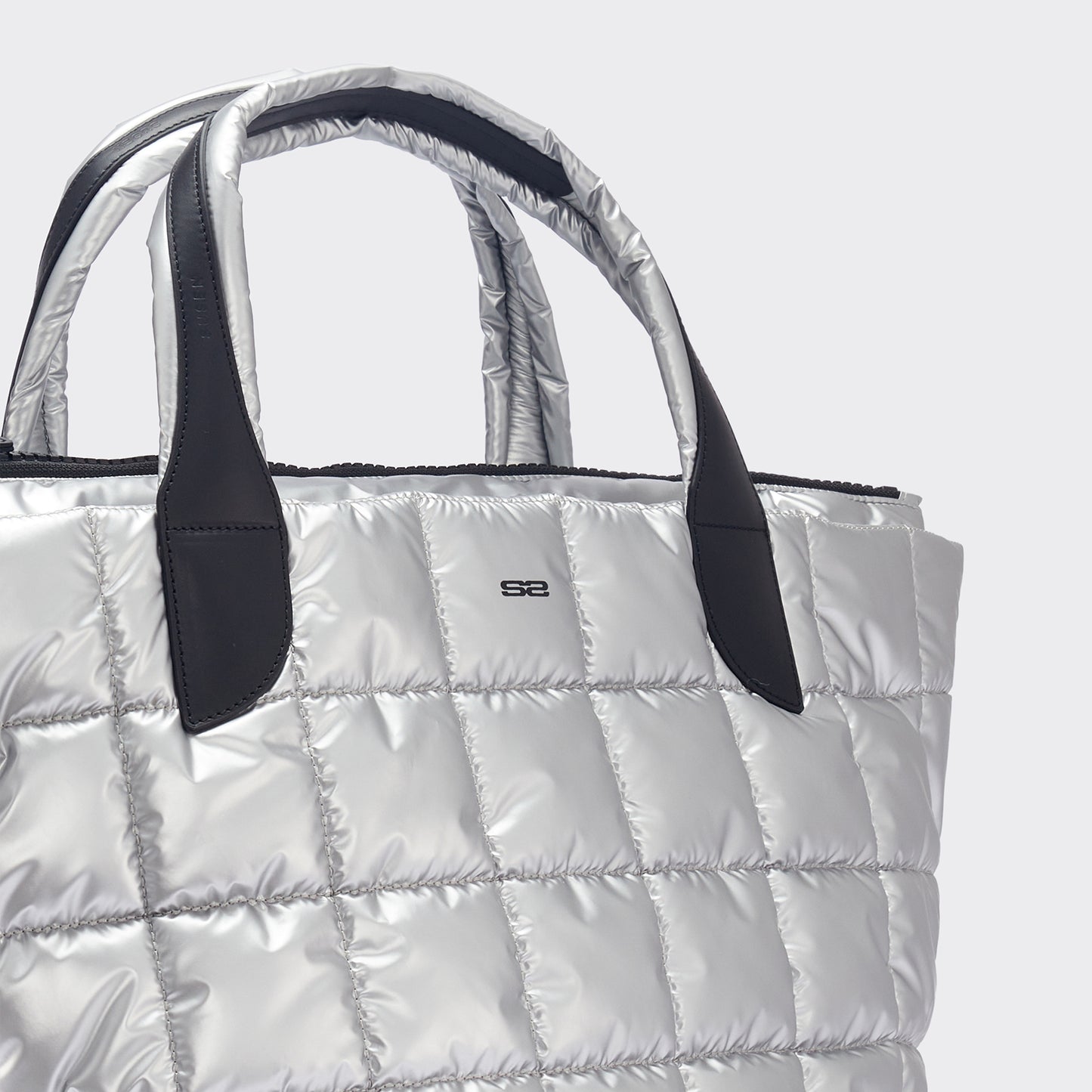 Raphael Large size Tote - silver