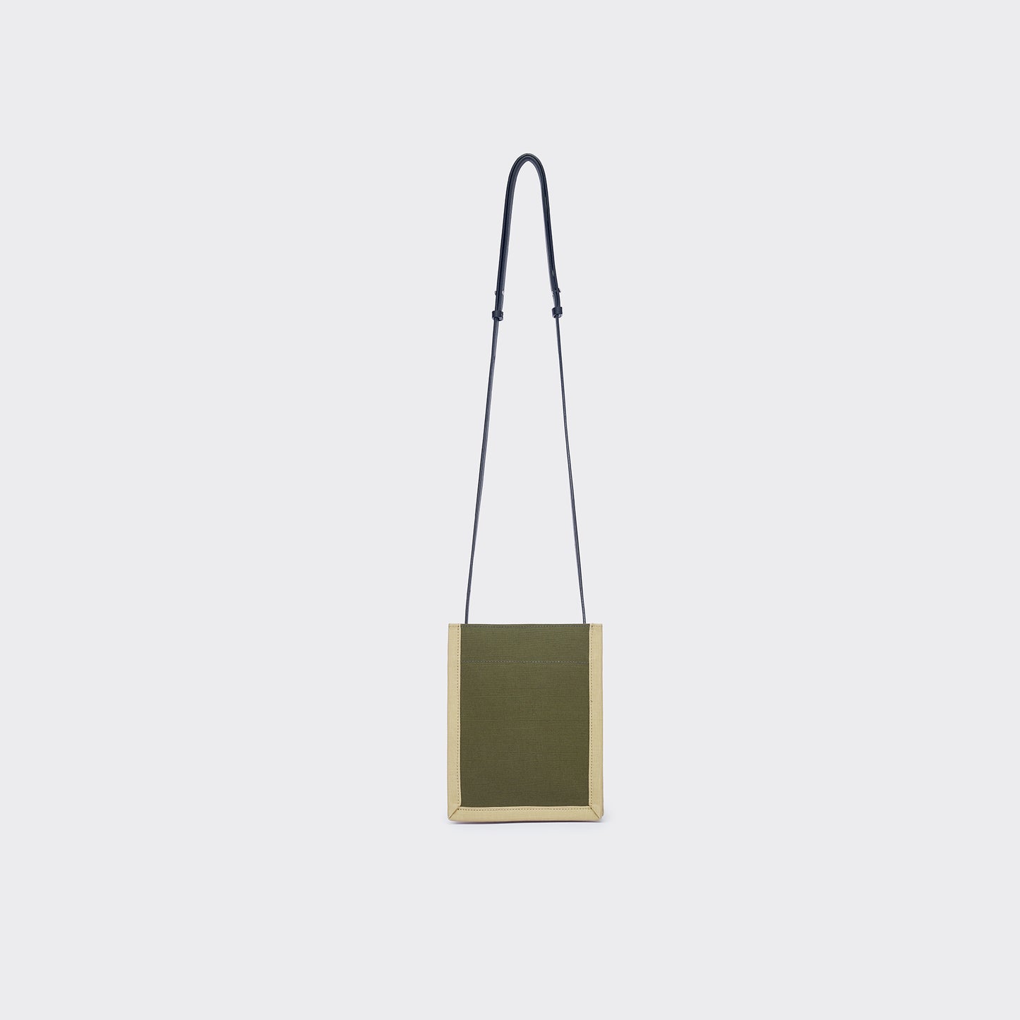 Canvas Crossbody Phone Bag - Army Green