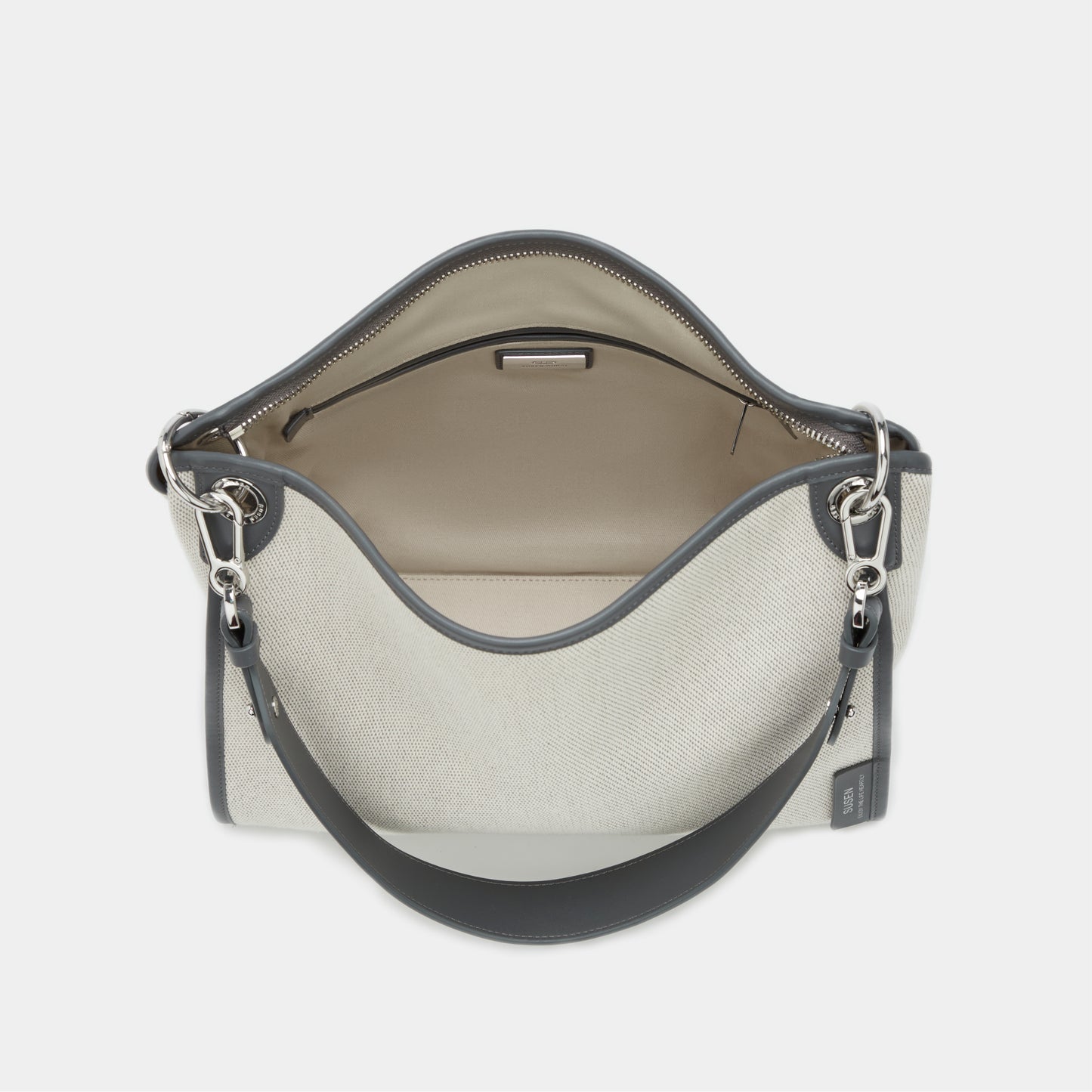 Garden Canvas Tramp Bag - Grey