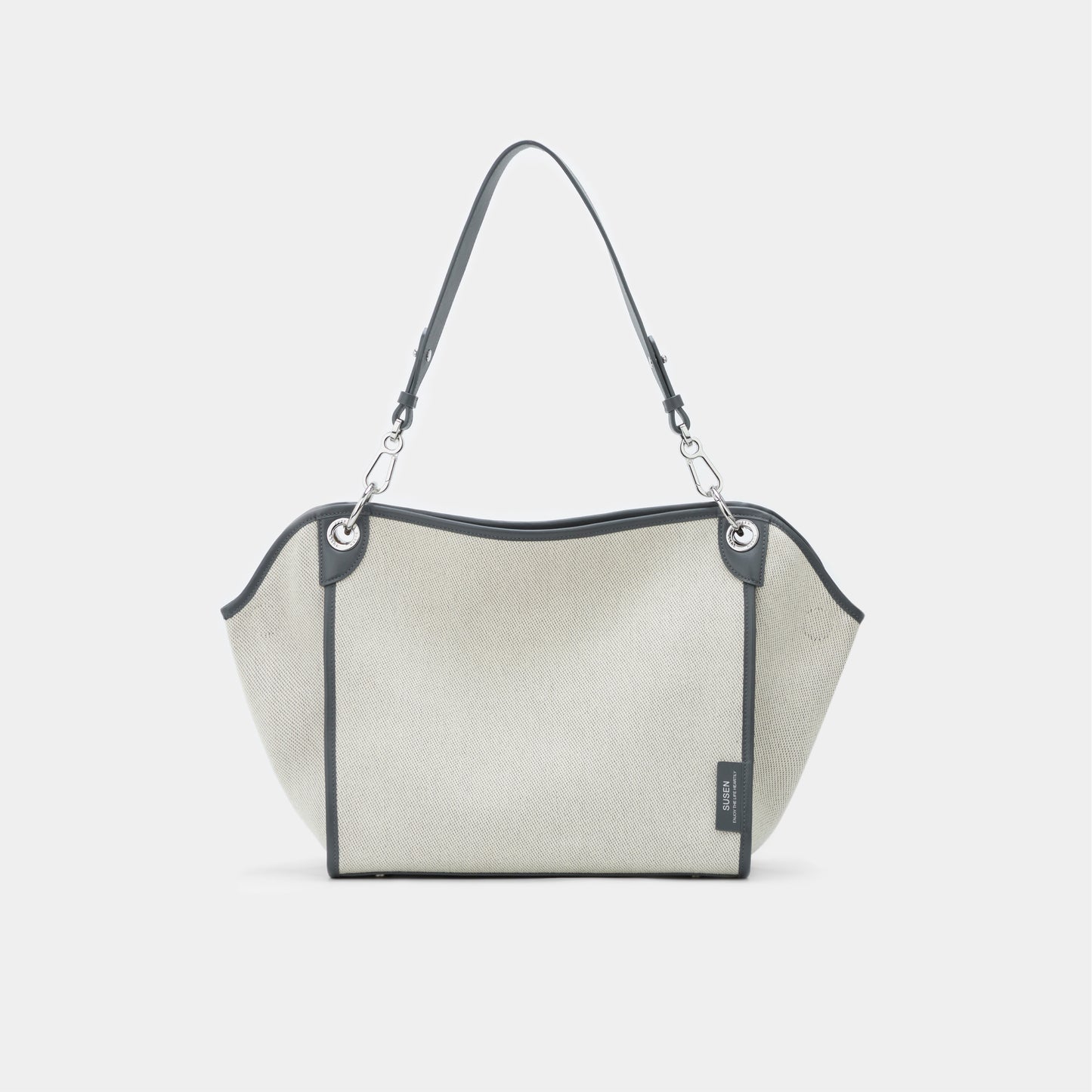 Garden Canvas Tramp Bag - Grey