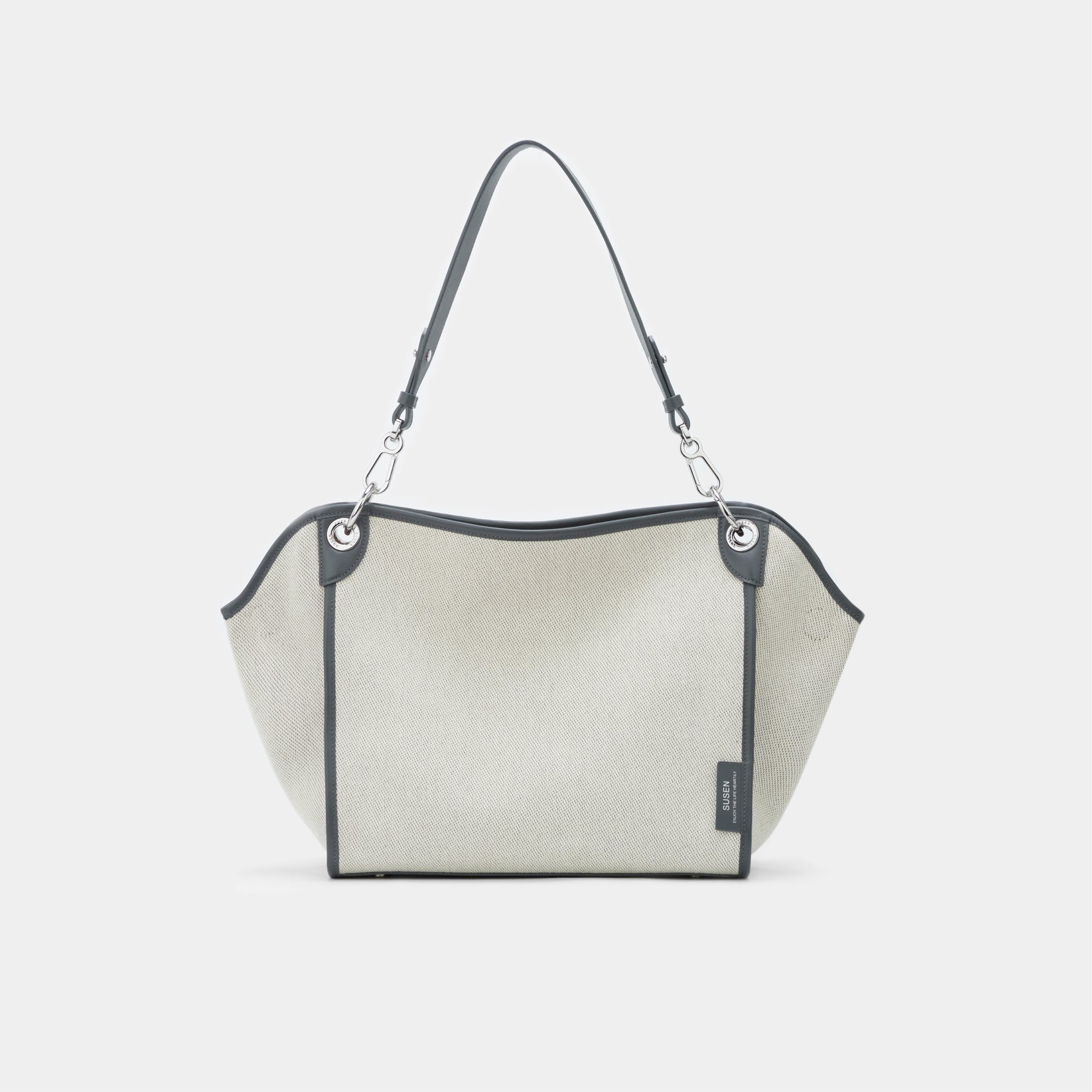 Garden Canvas Tramp Bag - Grey