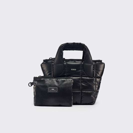 Raphael Small Size Tote - Black