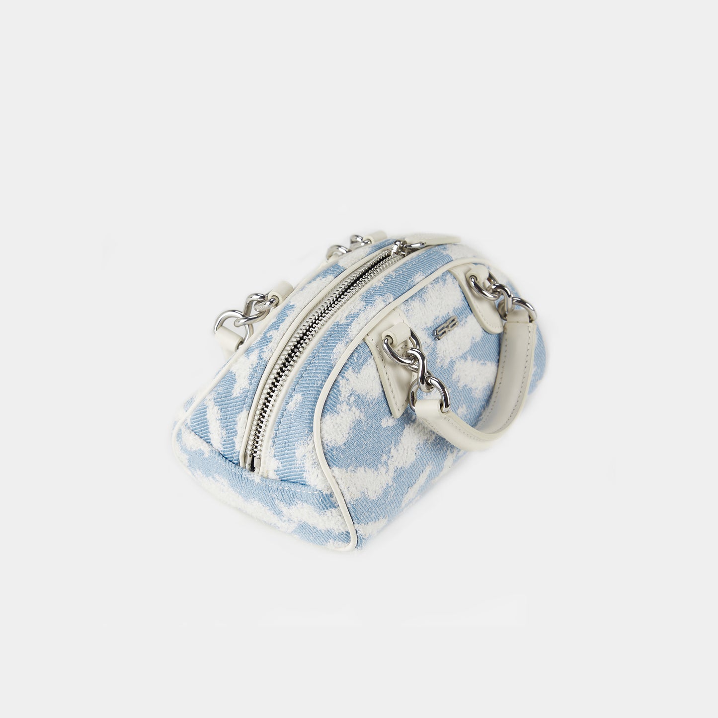 SUSEN Cloud Embroidery Bag - Light Blue