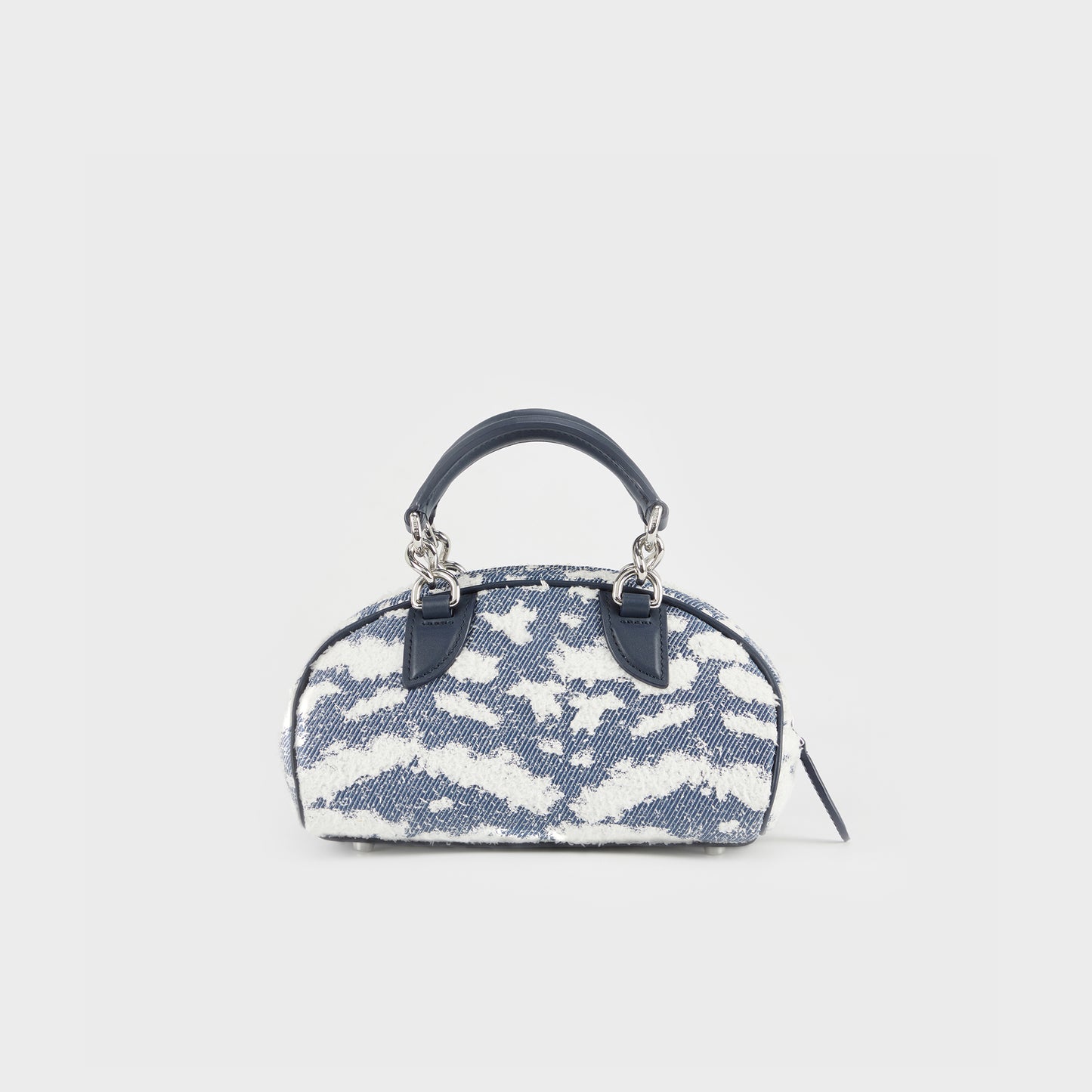 SUSEN Cloud Embroidery Bag - Dark Blue